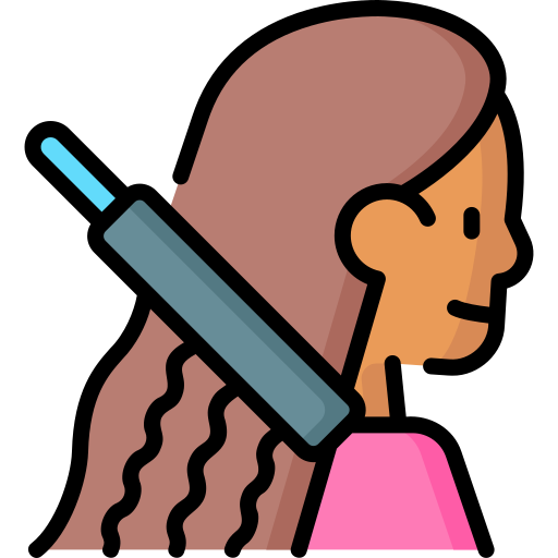 Below Shoulder Hair Smoothening / Rebonding Icon
