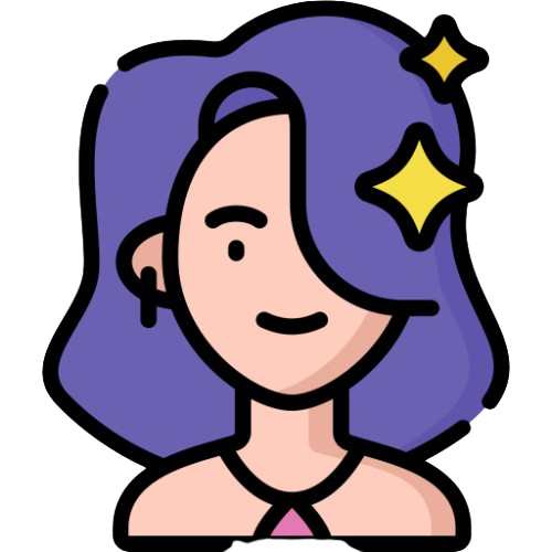 Messy Hairstyle Styling Service Icon