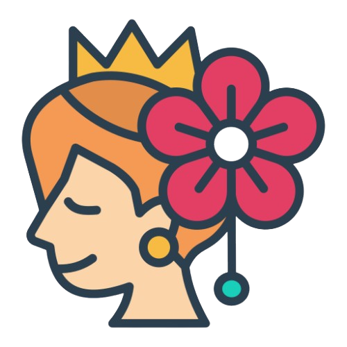 Party Bun Hairstyling Service Icon