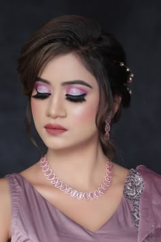 Cocktail Evening Glam Makeup at Home